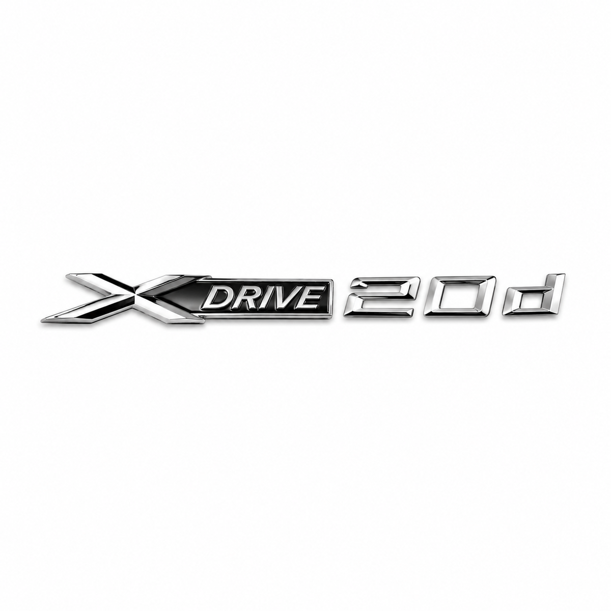 xDrive 20d Krom Bagaj Yazısı BMW Uyumlu