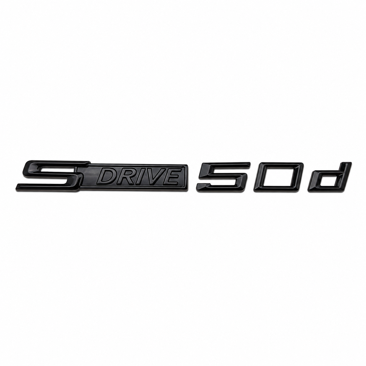 sDrive 50d Siyah Bagaj Yazısı BMW Uyumlu