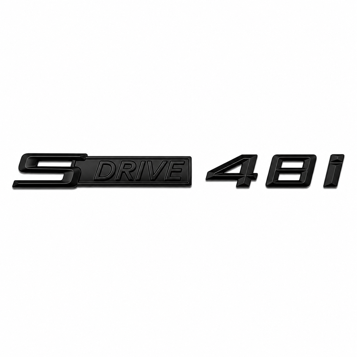 sDrive 48i Siyah Bagaj Yazısı BMW Uyumlu