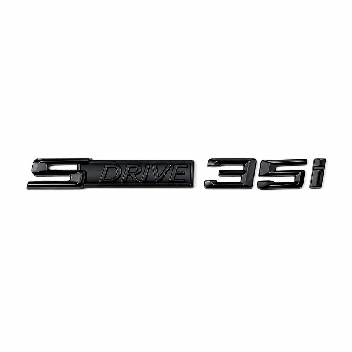 sDrive 35i Siyah Bagaj Yazısı BMW Uyumlu