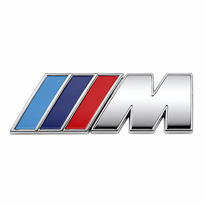 M Krom Bagaj Yazısı BMW Uyumlu