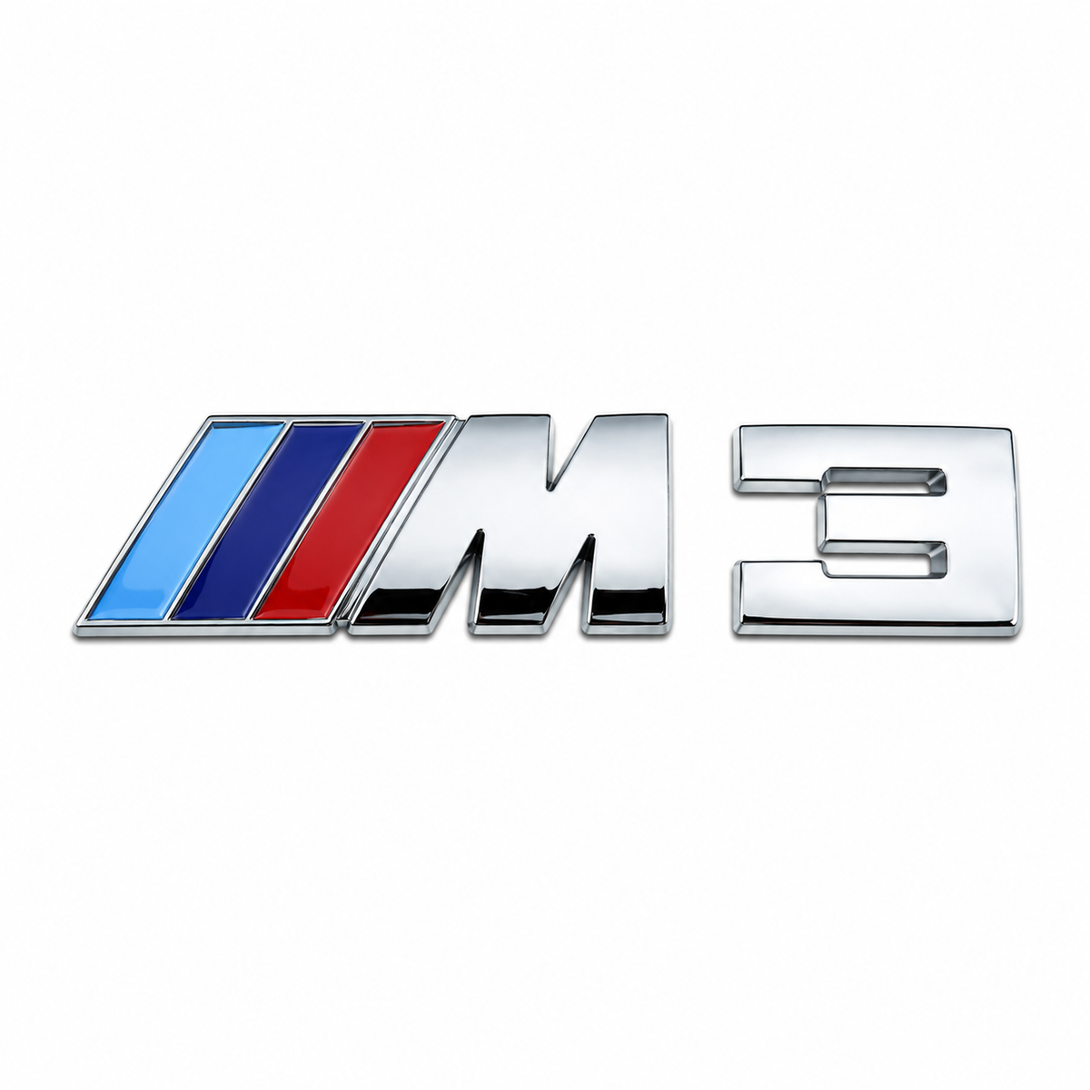 M3 Ölçü: 118x27 Krom Bagaj Yazısı BMW Uyumlu