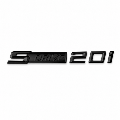 sDrive 20i Siyah Bagaj Yazısı BMW Uyumlu