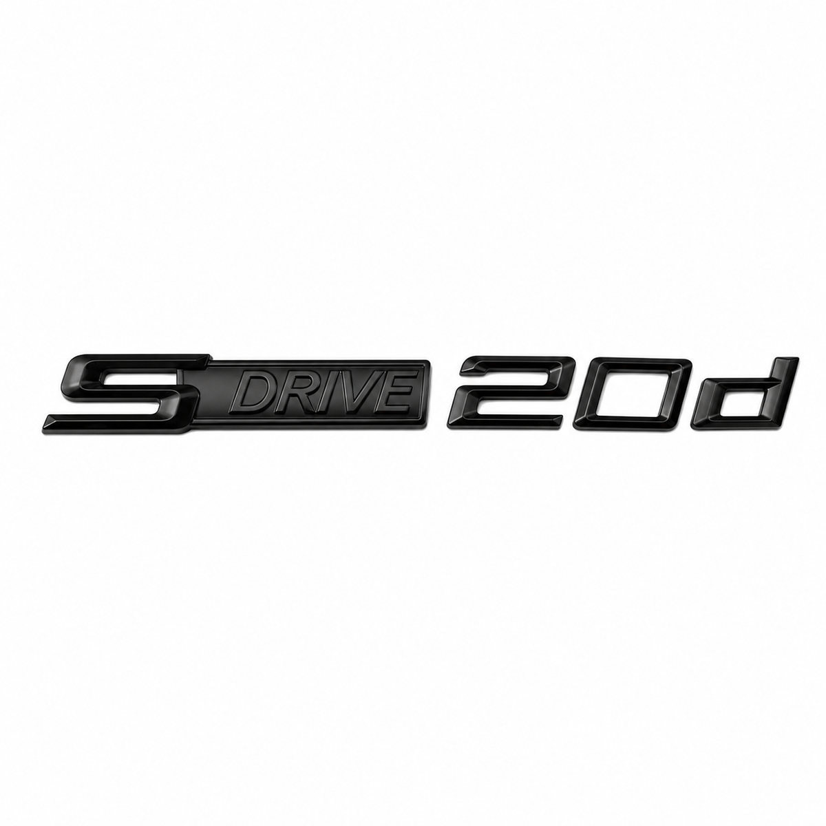 sDrive 20d Siyah Bagaj Yazısı BMW Uyumlu