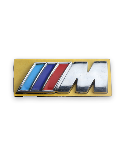 M Çamurluk No 1 Krom Çamurluk Yazısı BMW Uyumlu