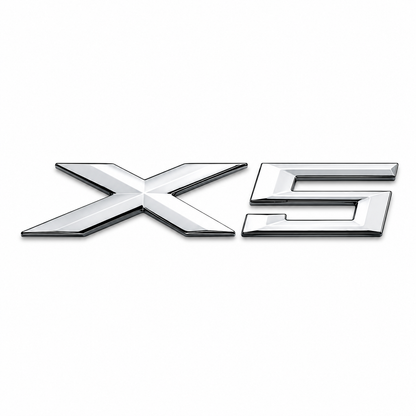 X5 Krom Bagaj Yazısı BMW Uyumlu
