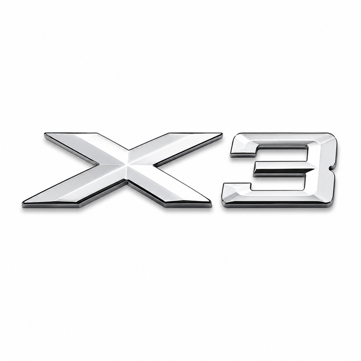 X3 Krom Bagaj Yazısı BMW Uyumlu