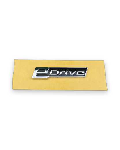 E DRIVE Krom Bagaj Yazısı BMW Uyumlu
