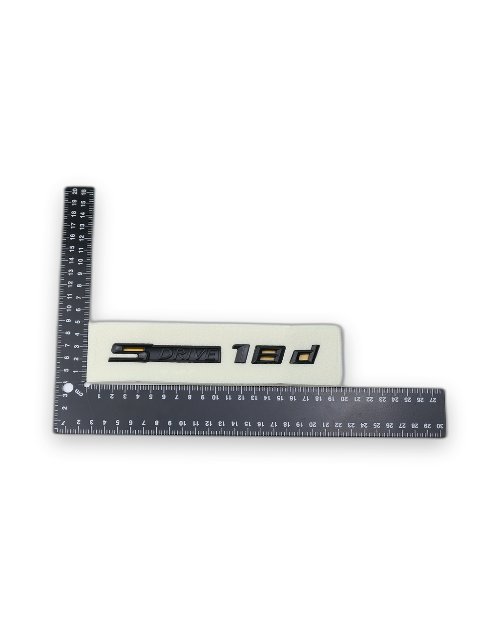 sDrive 18d Siyah Bagaj Yazısı BMW Uyumlu