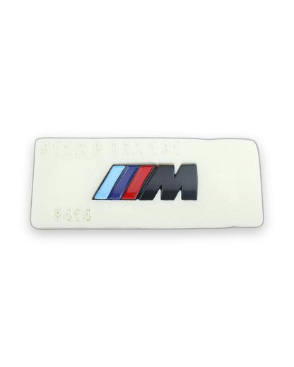 M Çamurluk No 1 Siyah Çamurluk Yazısı BMW Uyumlu