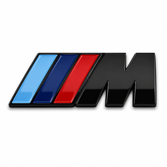 M Çamurluk No 1 Siyah Çamurluk Yazısı BMW Uyumlu