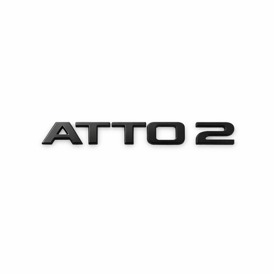 ATTO2 Siyah Bagaj Yazısı Byd Uyumlu