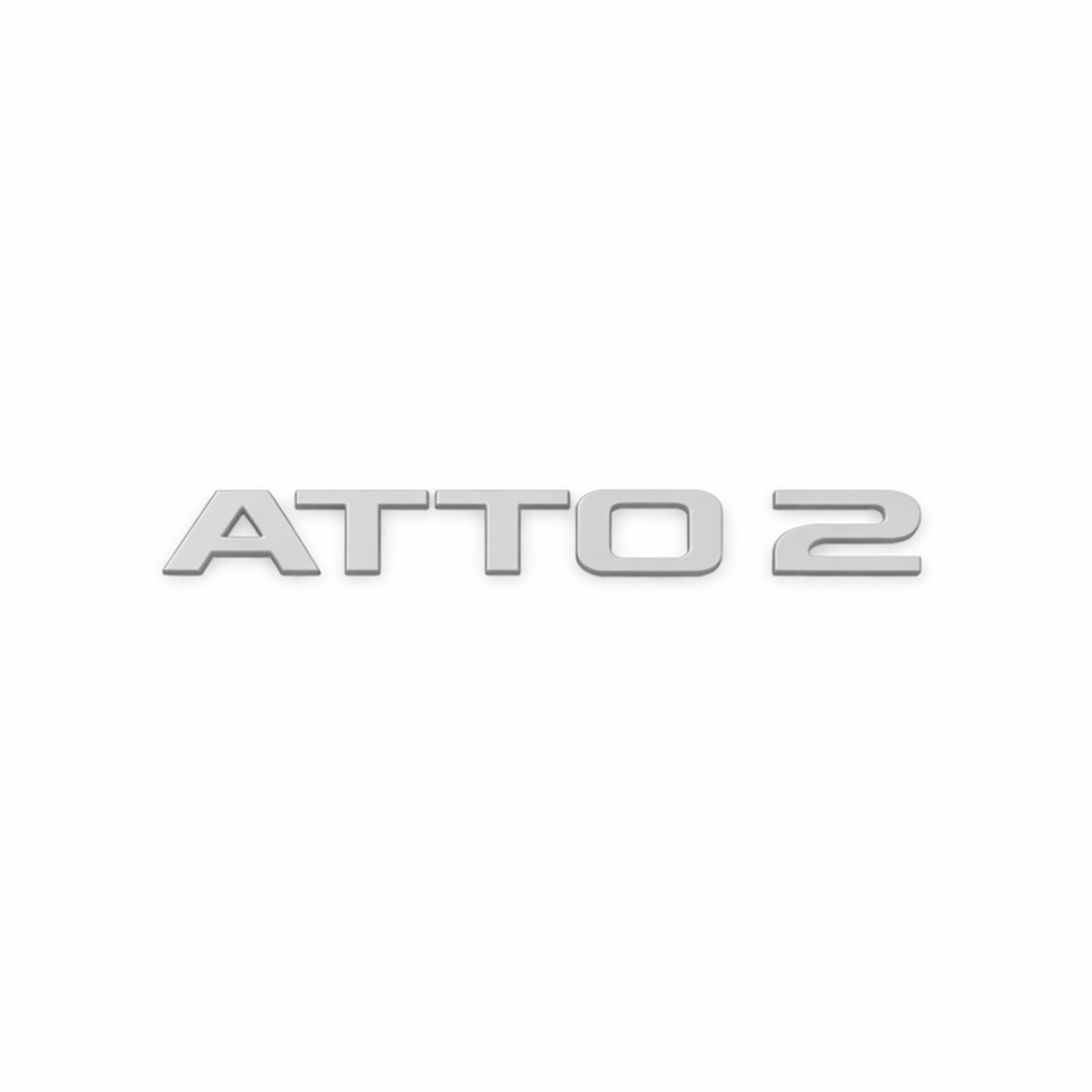 ATTO2 Gri Bagaj Yazısı Byd Uyumlu