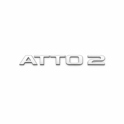 ATTO2 Krom Bagaj Yazısı Byd Uyumlu