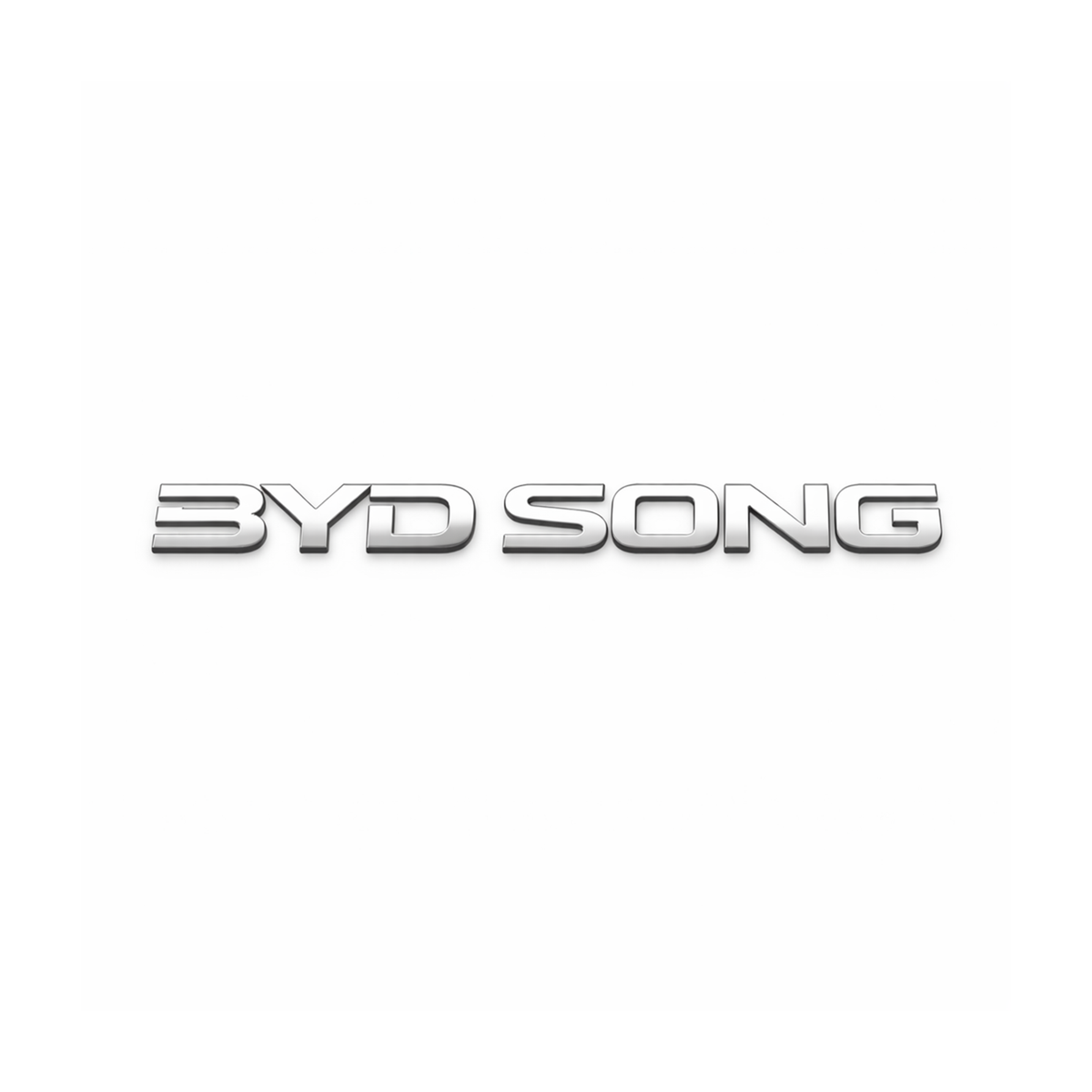 BYD SONG Krom Bagaj Yazısı Byd Uyumlu