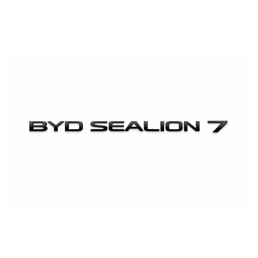 SEALION 7 BYD Siyah Bagaj Yazısı Byd Uyumlu