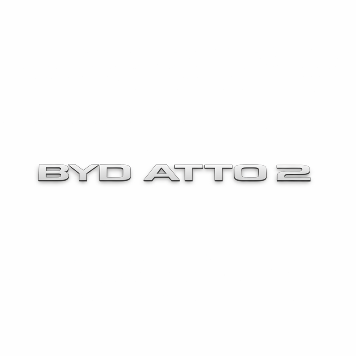 BYD ATTO2 Gri Bagaj Yazısı Byd Uyumlu