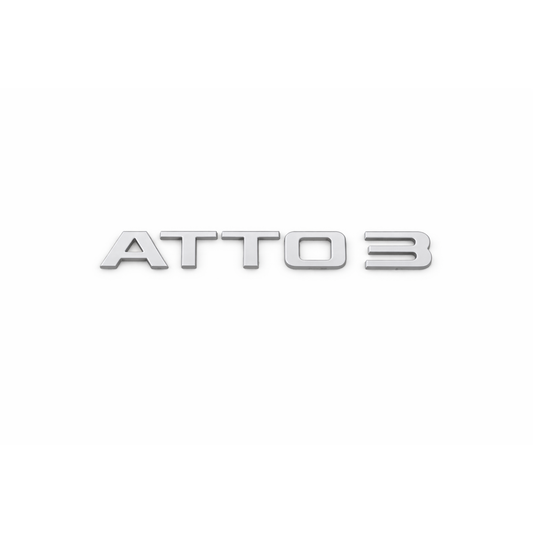 Atto 3 Gri Bagaj Yazısı Byd Uyumlu