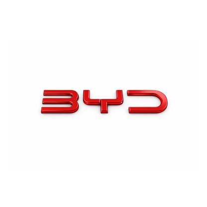 BYD Büyük Kırmızı Bagaj Yazısı Byd Uyumlu