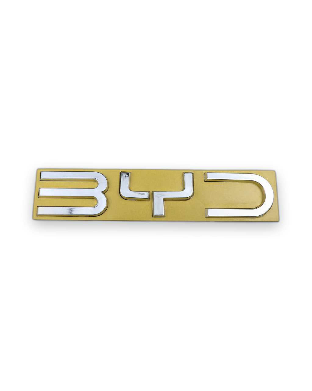 BYD Büyük varyant Krom Bagaj Yazısı Byd Uyumlu