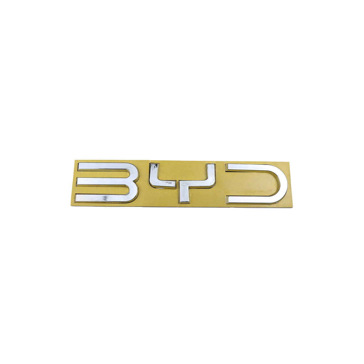 BYD Büyük varyant Krom Bagaj Yazısı Byd Uyumlu