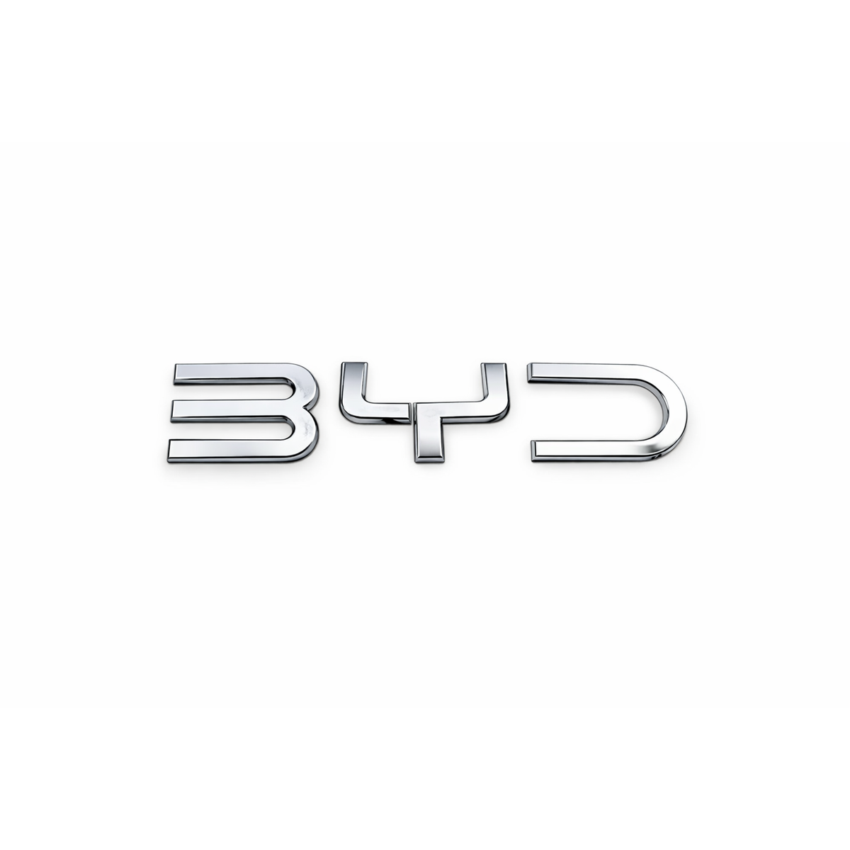 BYD Büyük varyant Krom Bagaj Yazısı Byd Uyumlu