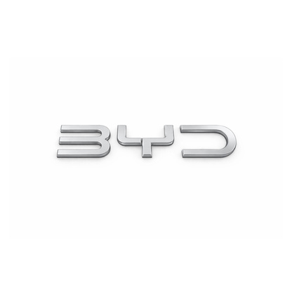 BYD Küçük varyant Gri Bagaj Yazısı Byd Uyumlu