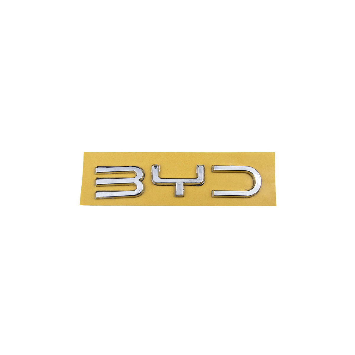 BYD Küçük Krom Bagaj Yazısı Byd Uyumlu