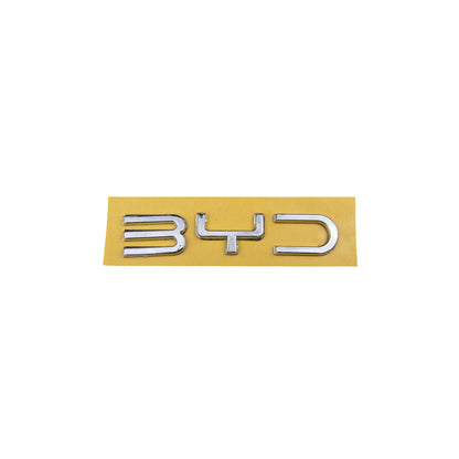 BYD Küçük Krom Bagaj Yazısı Byd Uyumlu