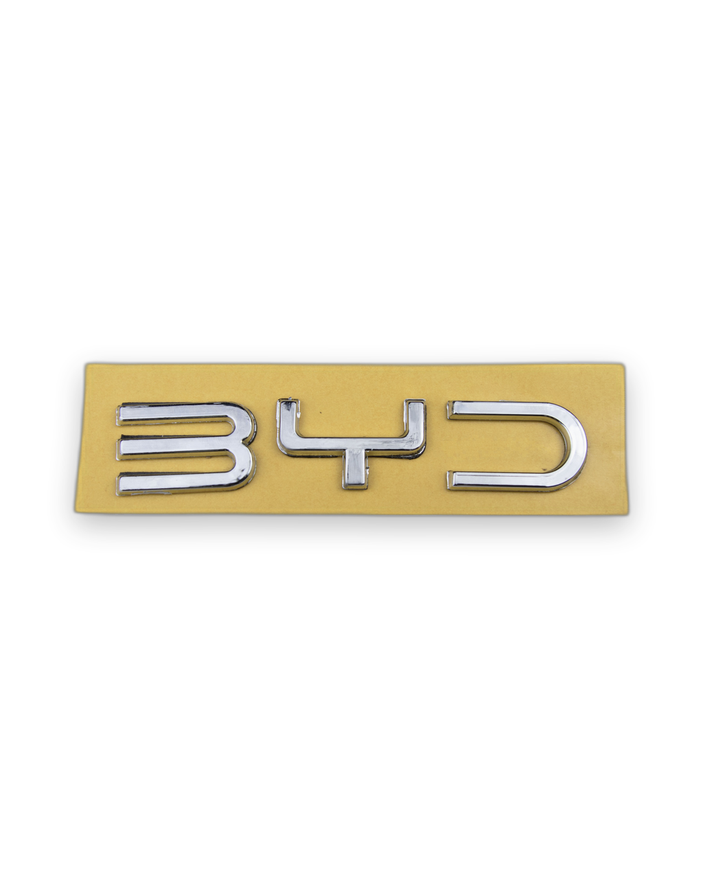 BYD Küçük Krom Bagaj Yazısı Byd Uyumlu