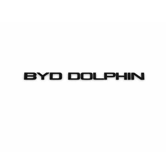 BYD Dolphin Siyah Bagaj Yazısı Byd Uyumlu