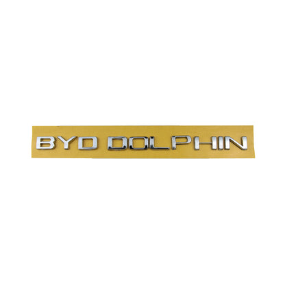 BYD DOLPHIN Krom Bagaj Yazısı Byd Uyumlu