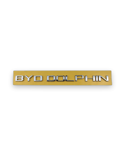 BYD DOLPHIN Krom Bagaj Yazısı Byd Uyumlu