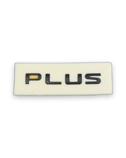 PLUS Siyah Bagaj Yazısı Byd Uyumlu