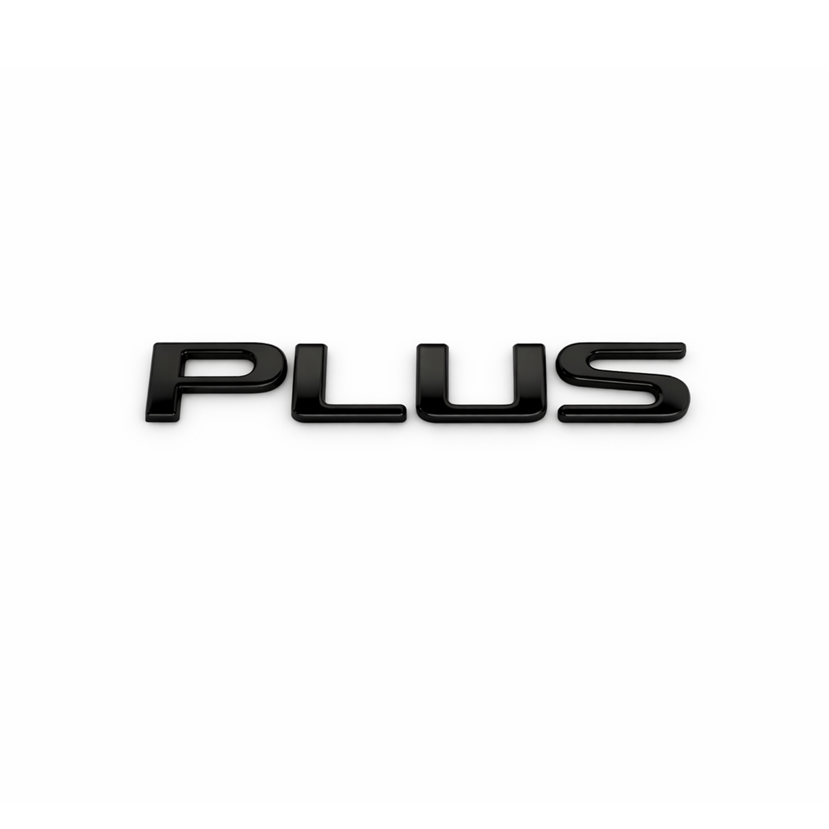 PLUS Siyah Bagaj Yazısı Byd Uyumlu