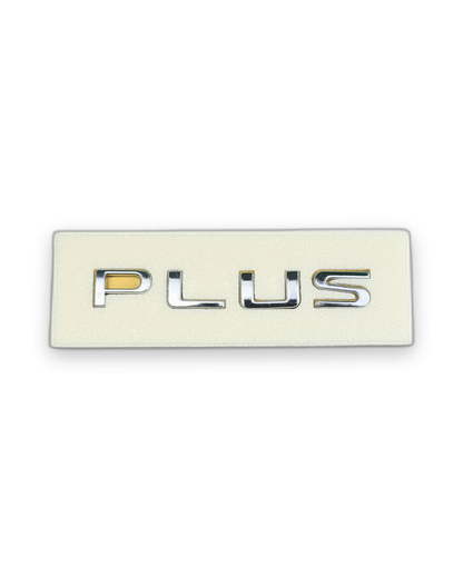Yazı Plus Krom Bagaj Yazısı Byd Uyumlu