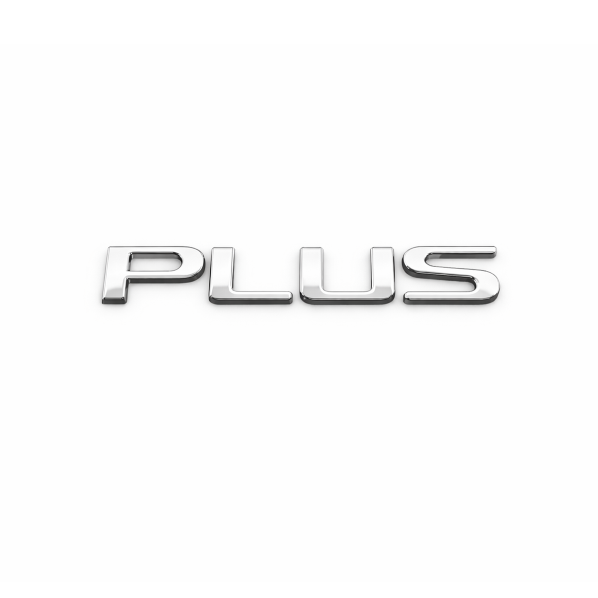 Yazı Plus Krom Bagaj Yazısı Byd Uyumlu