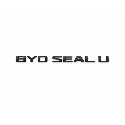 BYD Seal U Küçük Siyah Bagaj Yazısı Byd Uyumlu