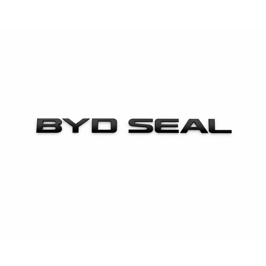 BYD SEAL Büyük Siyah Bagaj Yazısı Byd Uyumlu