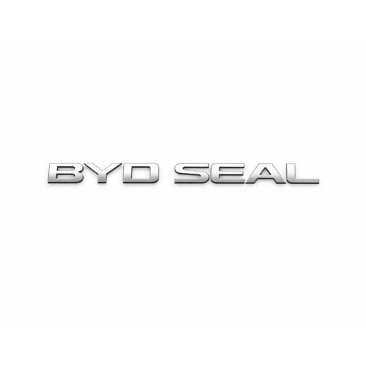 BYD SEAL Büyük Krom Bagaj Yazısı Byd Uyumlu