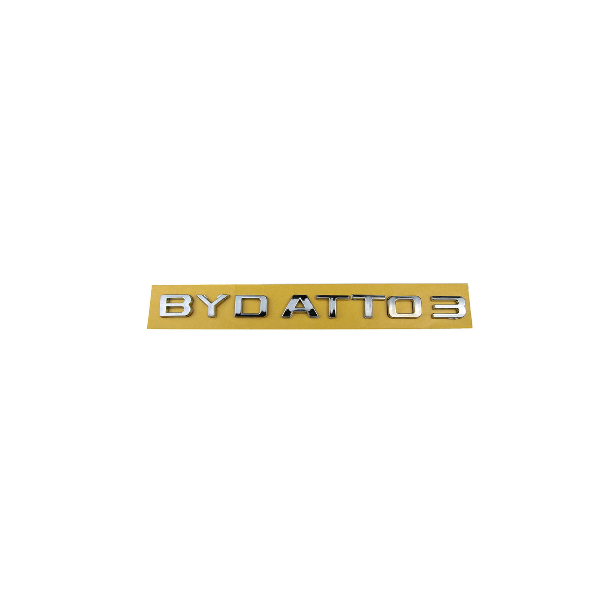 ATTO 3 Krom Bagaj Yazısı Byd Uyumlu