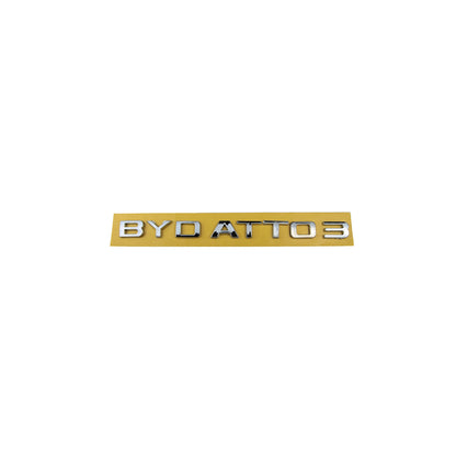ATTO 3 Krom Bagaj Yazısı Byd Uyumlu
