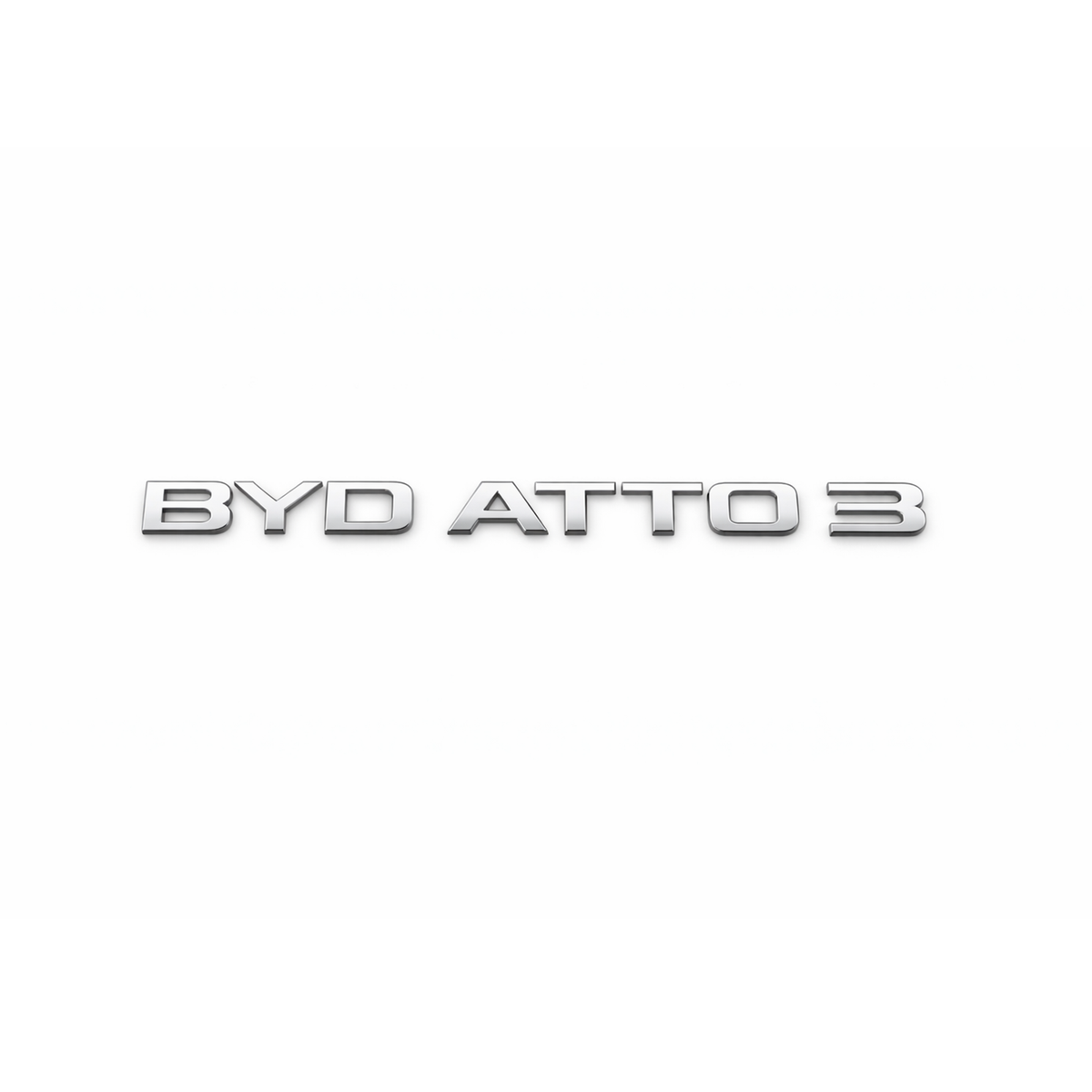 ATTO 3 Krom Bagaj Yazısı Byd Uyumlu