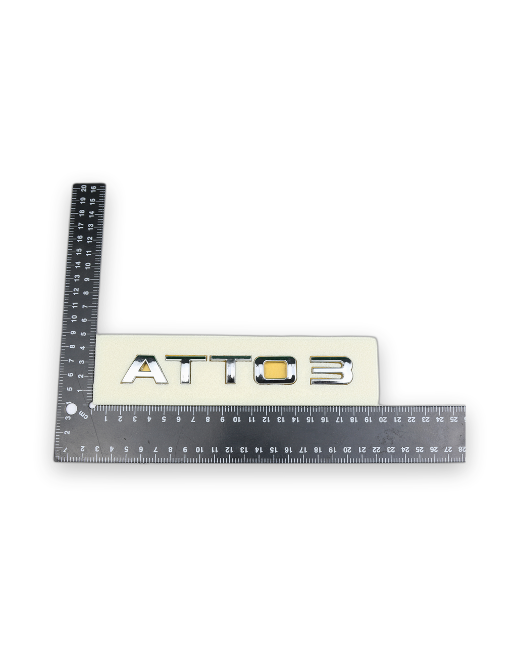 ATTO3 Krom Bagaj Yazısı Byd Uyumlu