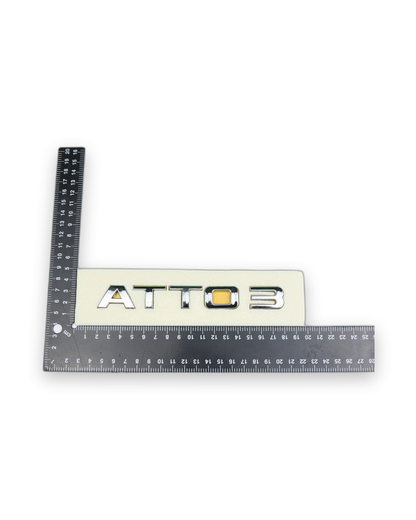 ATTO3 Krom Bagaj Yazısı Byd Uyumlu