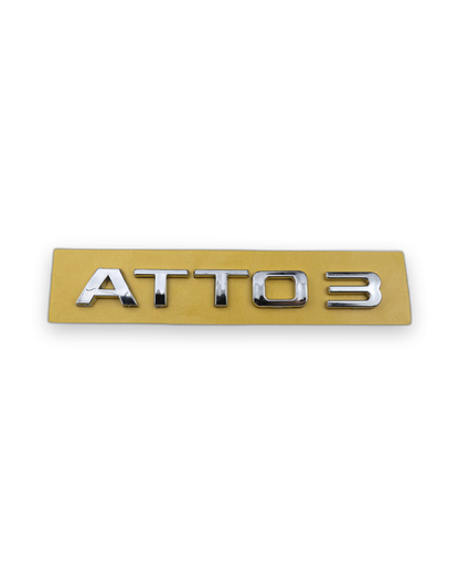 ATTO3 Krom Bagaj Yazısı Byd Uyumlu