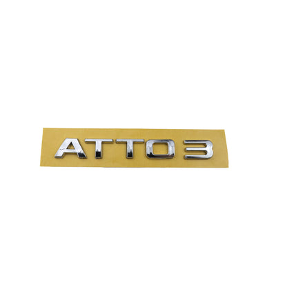 ATTO3 Krom Bagaj Yazısı Byd Uyumlu