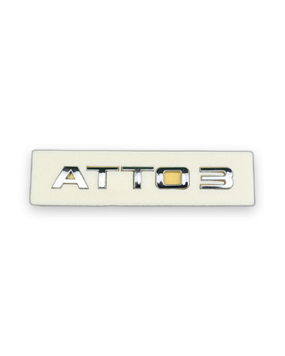 ATTO3 Krom Bagaj Yazısı Byd Uyumlu