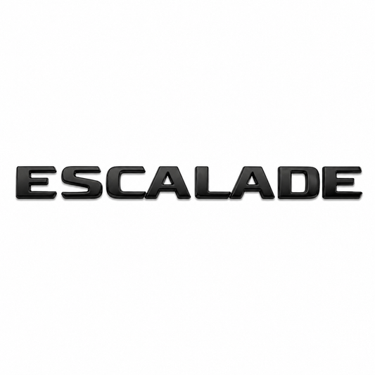 Escalade Siyah Bagaj Yazısı Cadillac Uyumlu