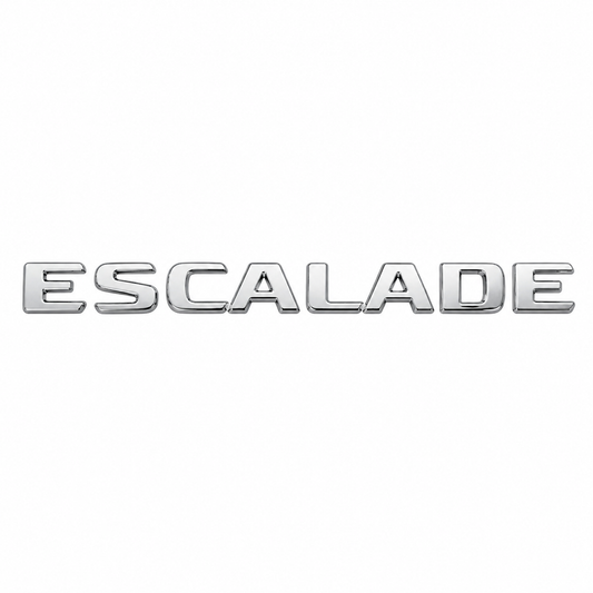 Escalade Krom Bagaj Yazısı Cadillac Uyumlu